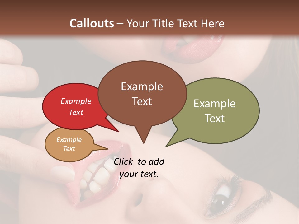 Sensual Skin Lust PowerPoint Template