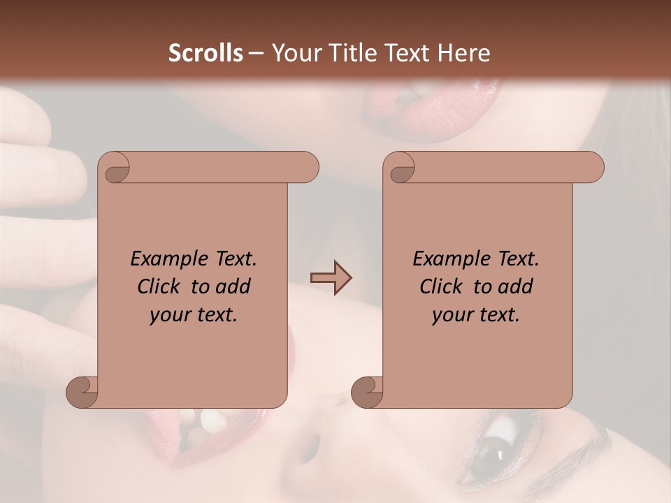 Sensual Skin Lust PowerPoint Template
