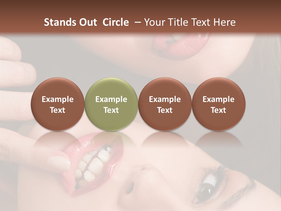 Sensual Skin Lust PowerPoint Template