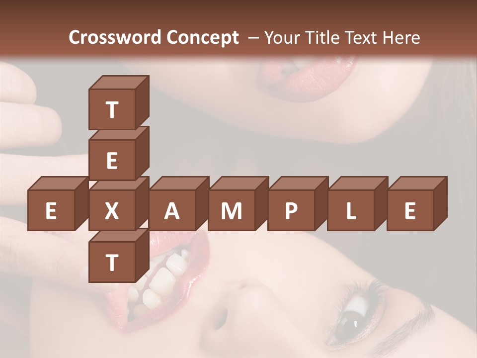 Sensual Skin Lust PowerPoint Template