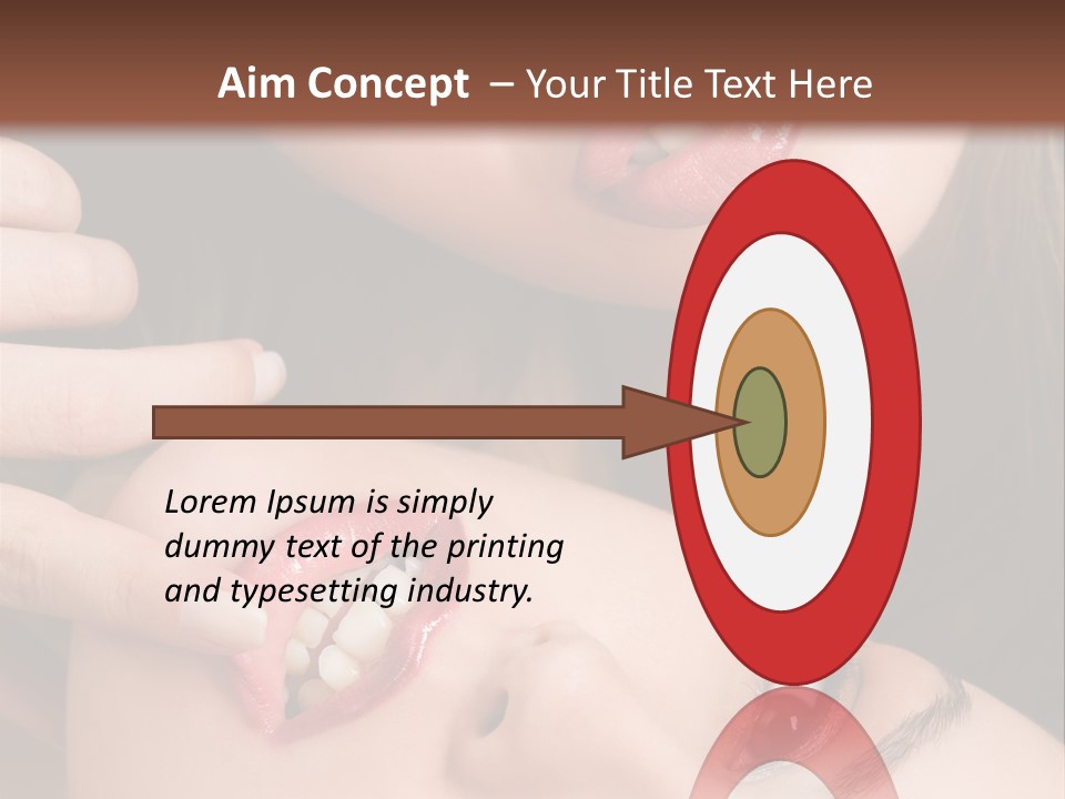 Sensual Skin Lust PowerPoint Template