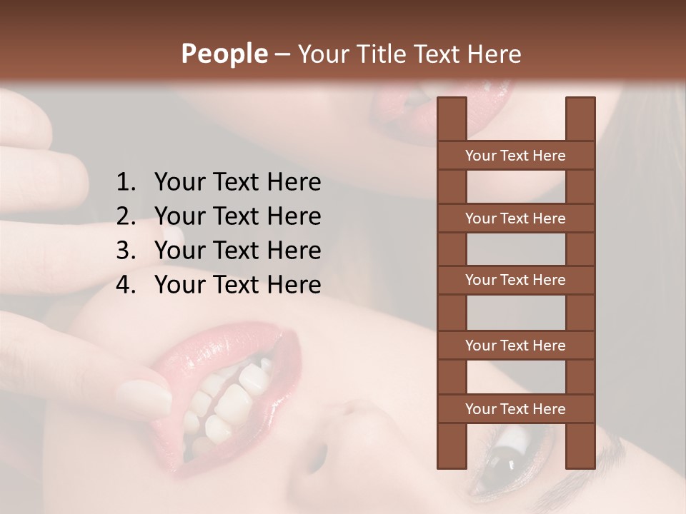 Sensual Skin Lust PowerPoint Template