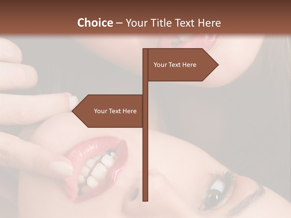 Sensual Skin Lust PowerPoint Template