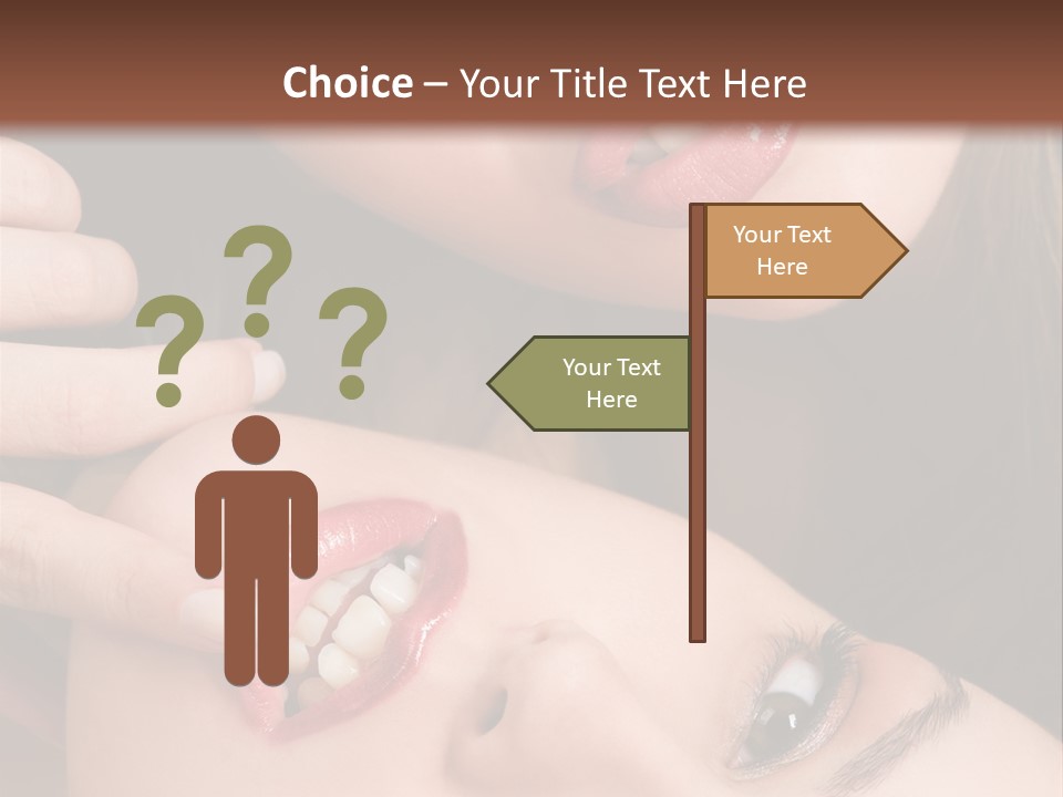 Sensual Skin Lust PowerPoint Template