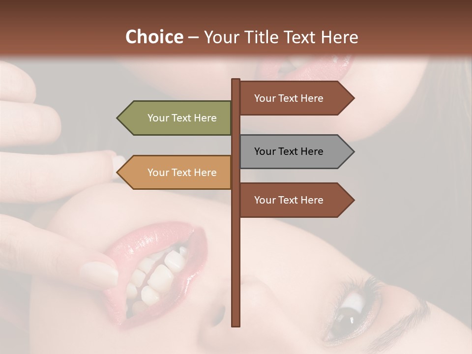 Sensual Skin Lust PowerPoint Template