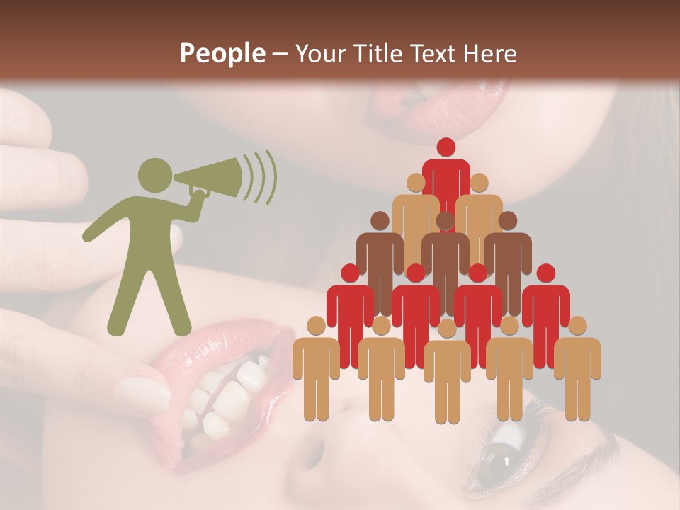 Sensual Skin Lust PowerPoint Template