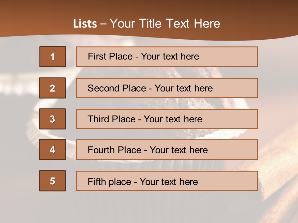 Muffins PowerPoint Template
