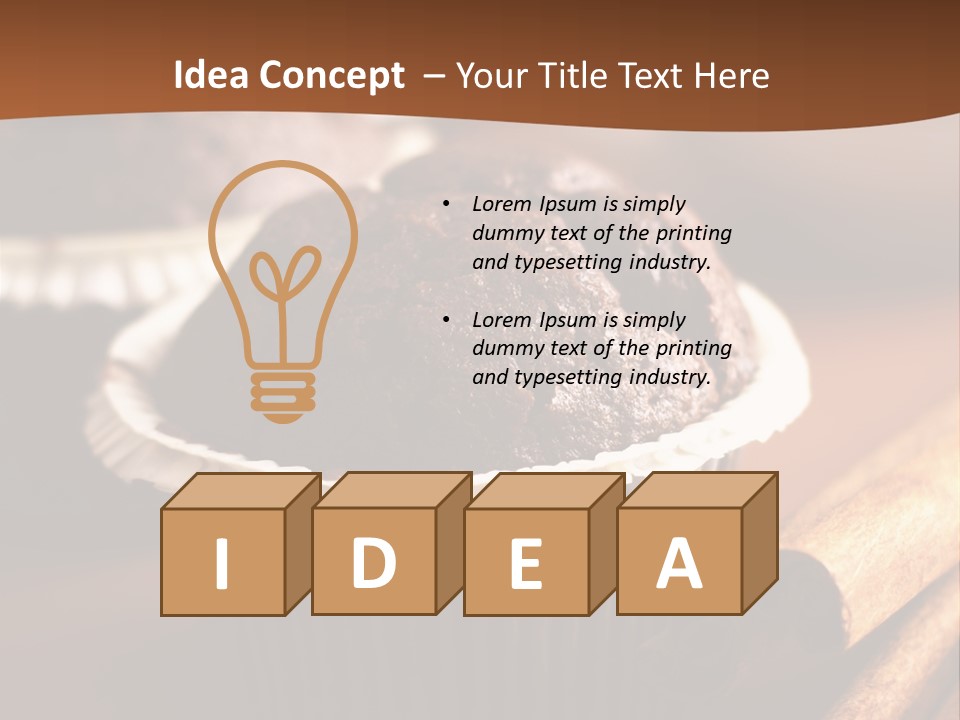 Muffins PowerPoint Template