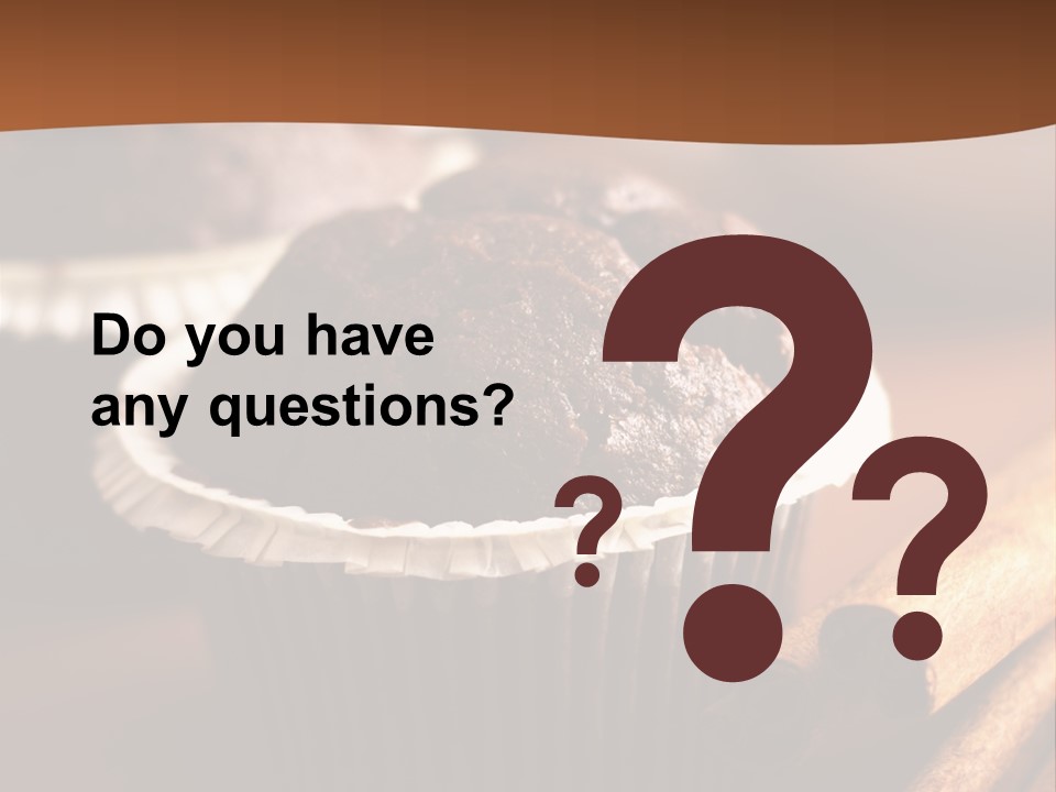 Muffins PowerPoint Template