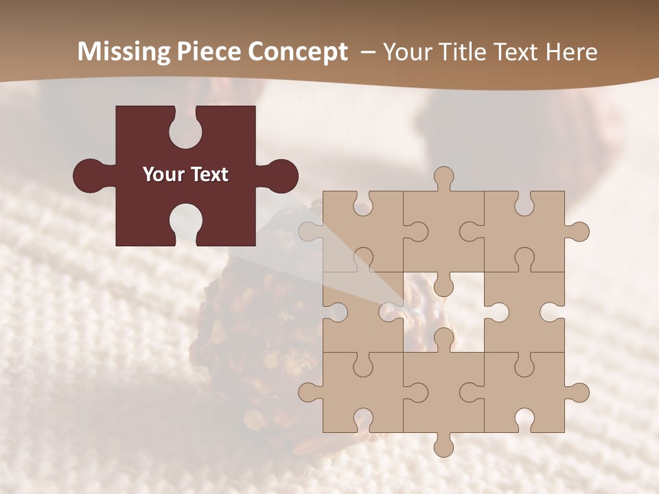 Chocolate Candy Brands PowerPoint Template