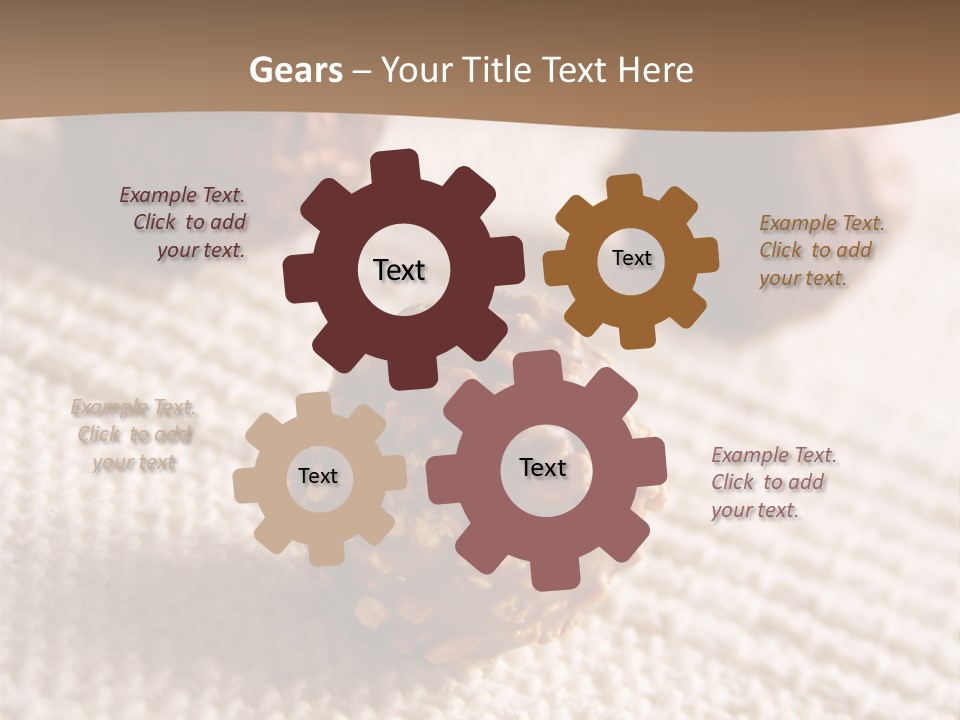 Chocolate Candy Brands PowerPoint Template