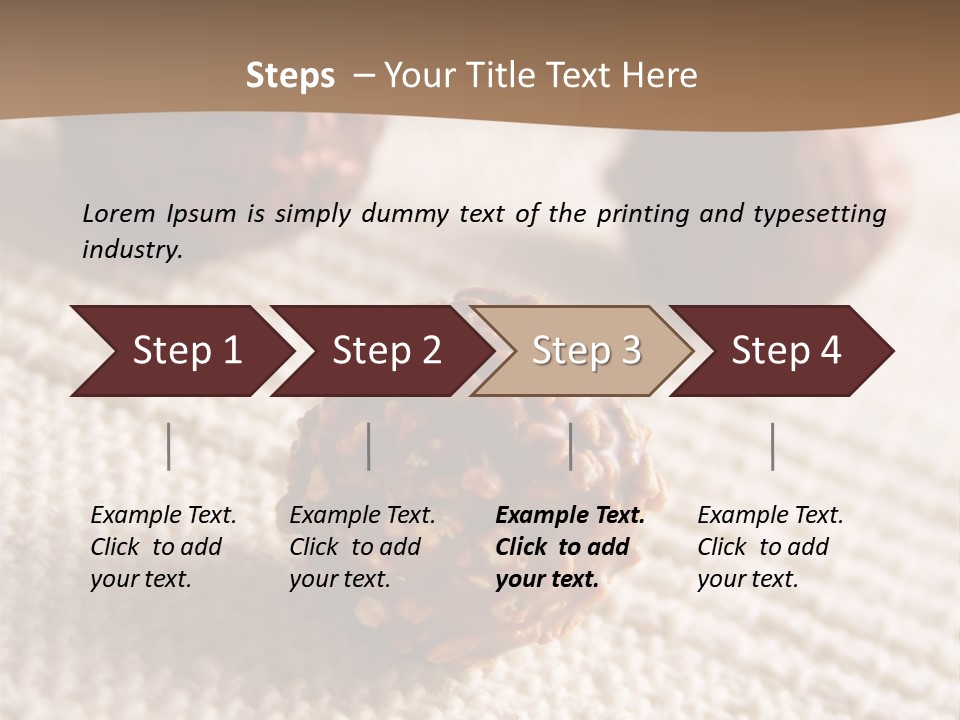 Chocolate Candy Brands PowerPoint Template