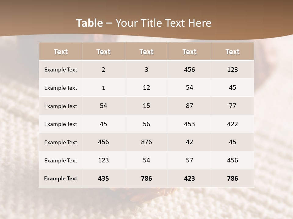 Chocolate Candy Brands PowerPoint Template