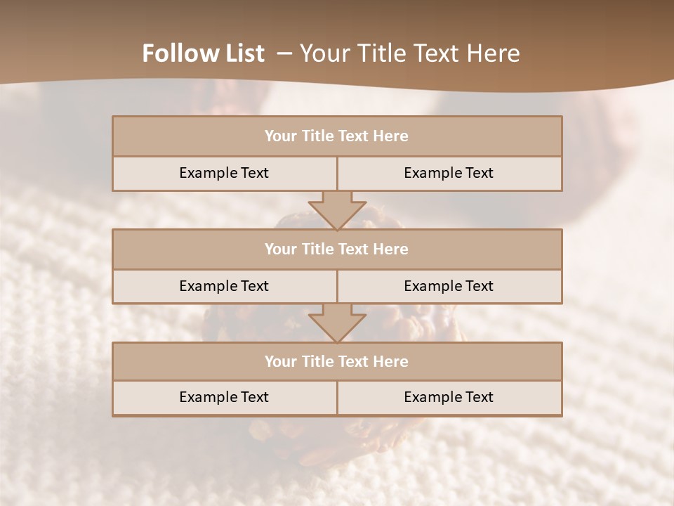 Chocolate Candy Brands PowerPoint Template