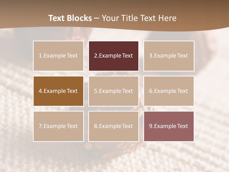 Chocolate Candy Brands PowerPoint Template