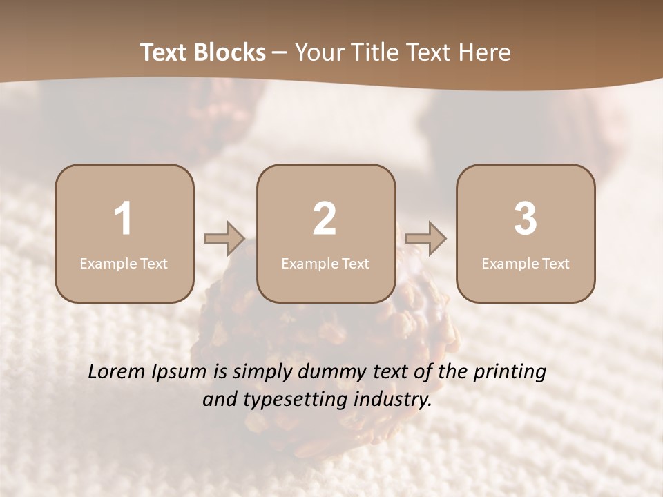 Chocolate Candy Brands PowerPoint Template