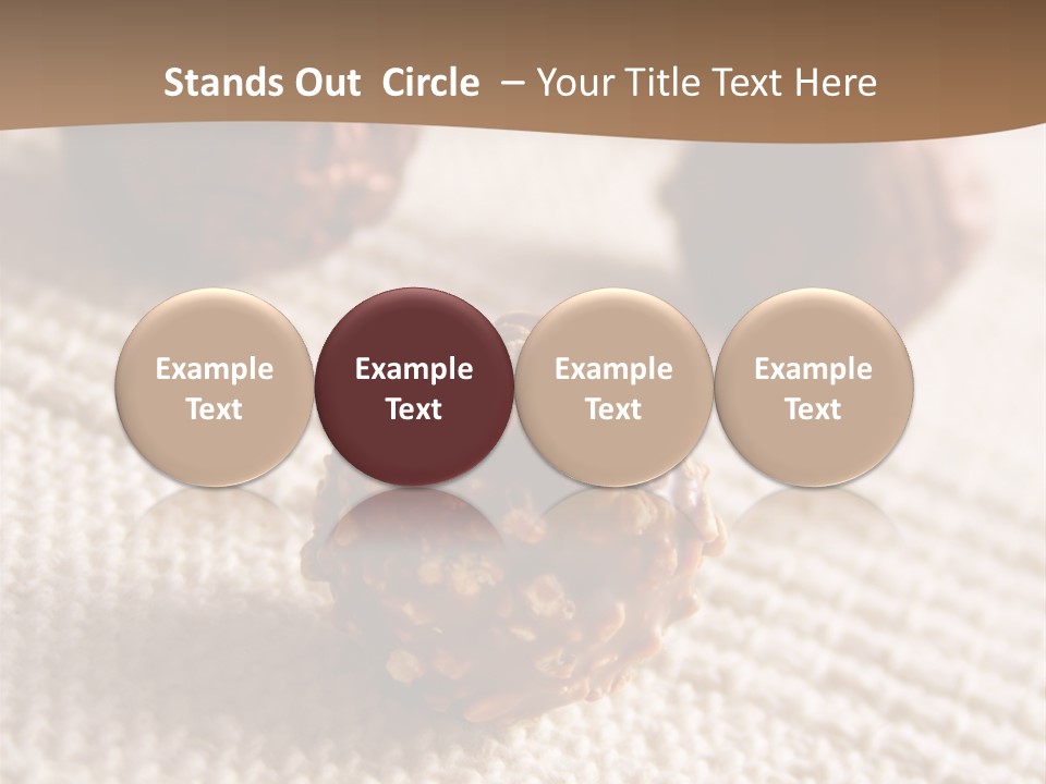 Chocolate Candy Brands PowerPoint Template