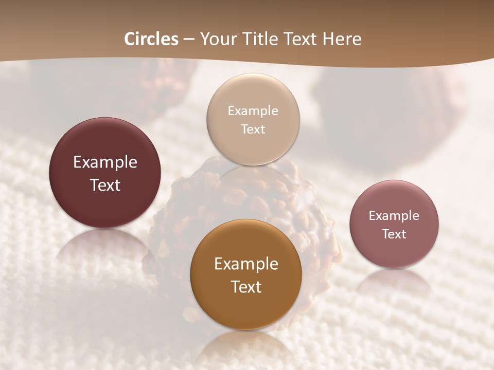 Chocolate Candy Brands PowerPoint Template