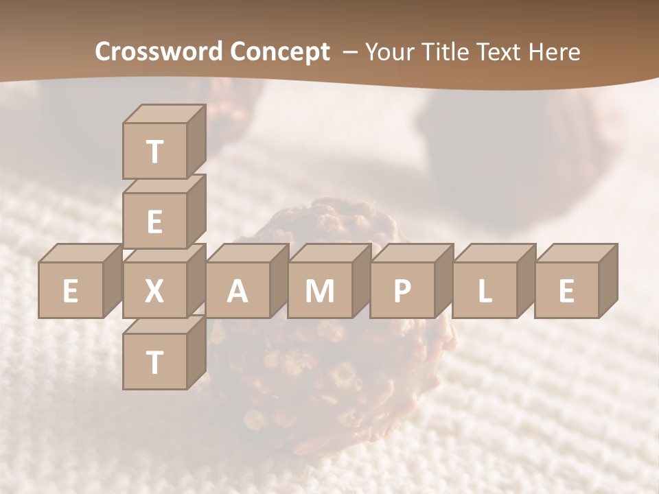 Chocolate Candy Brands PowerPoint Template