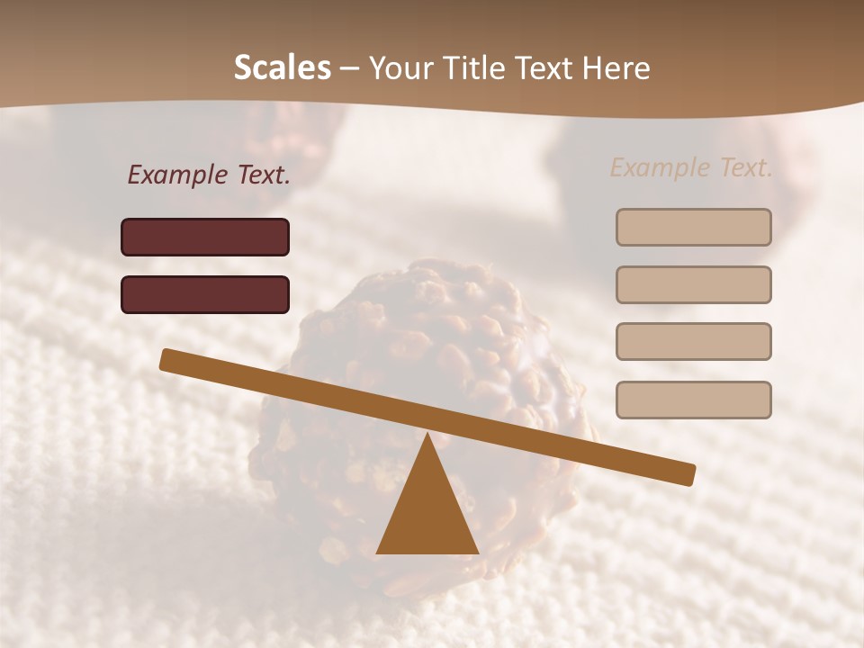 Chocolate Candy Brands PowerPoint Template