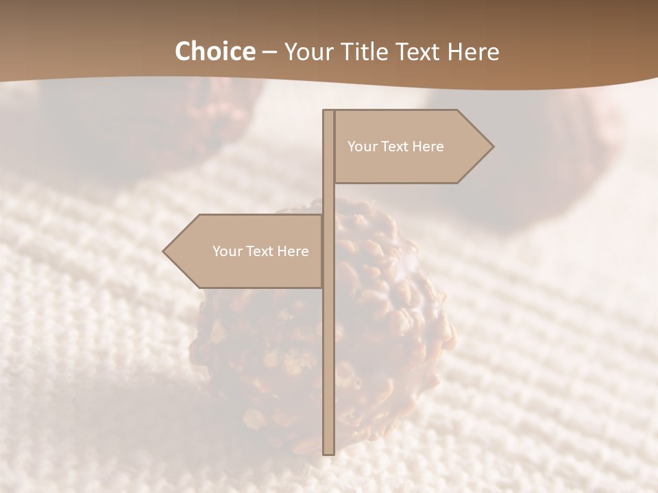 Chocolate Candy Brands PowerPoint Template