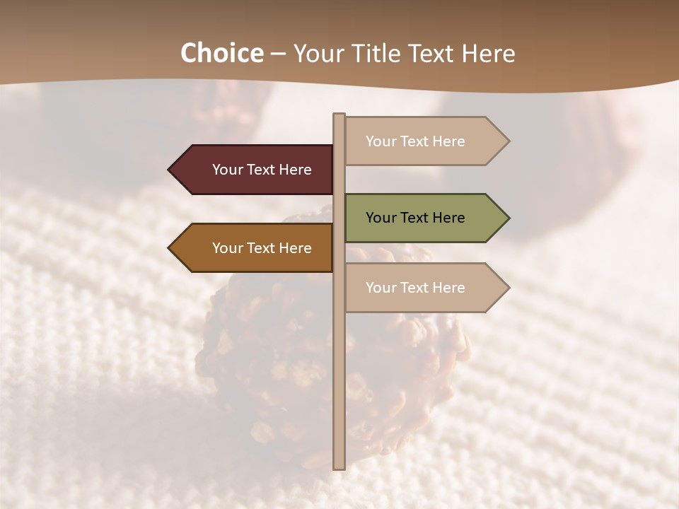 Chocolate Candy Brands PowerPoint Template