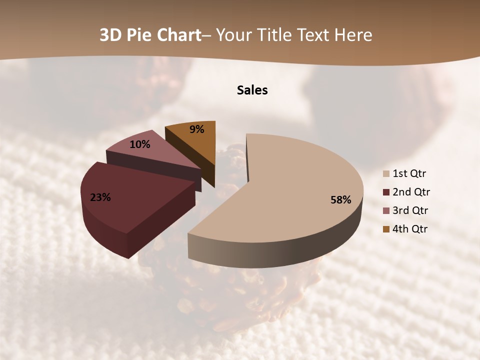 Chocolate Candy Brands PowerPoint Template