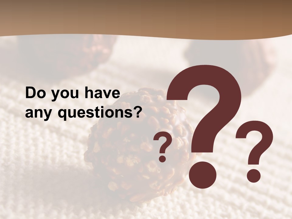 Chocolate Candy Brands PowerPoint Template