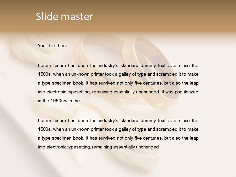 Decoration Celebration Document PowerPoint Template