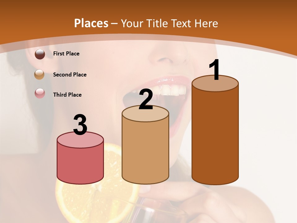 Health Care Face Pleasure PowerPoint Template