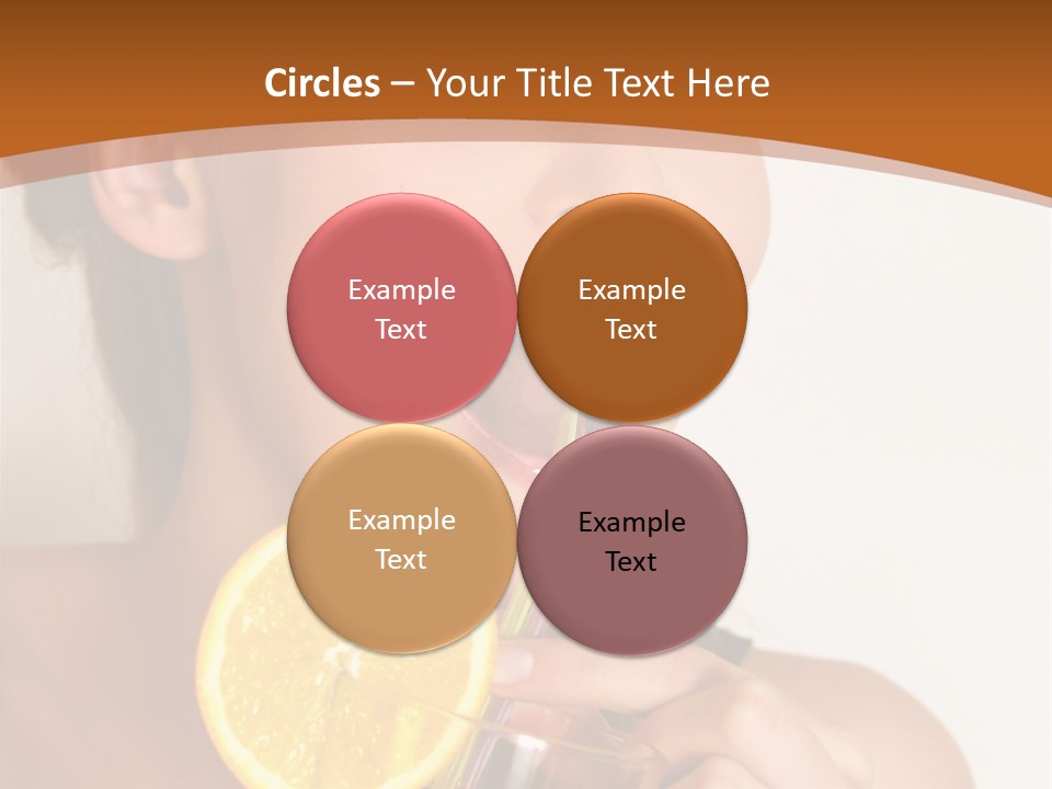 Health Care Face Pleasure PowerPoint Template