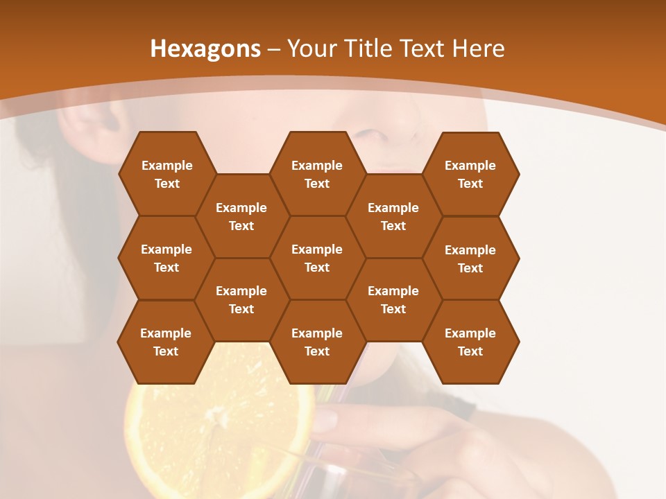 Health Care Face Pleasure PowerPoint Template