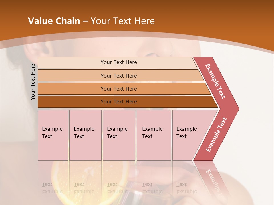 Health Care Face Pleasure PowerPoint Template
