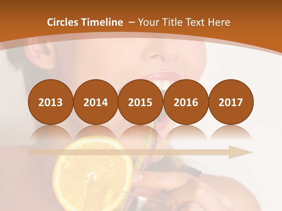 Health Care Face Pleasure PowerPoint Template