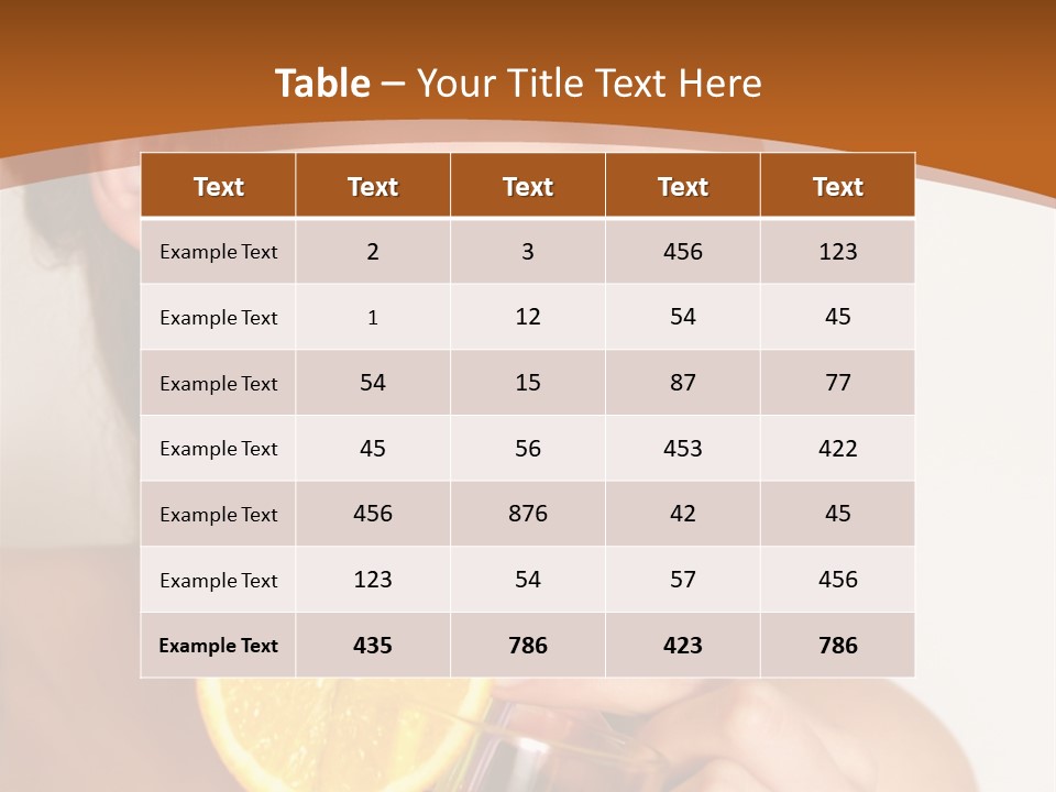 Health Care Face Pleasure PowerPoint Template