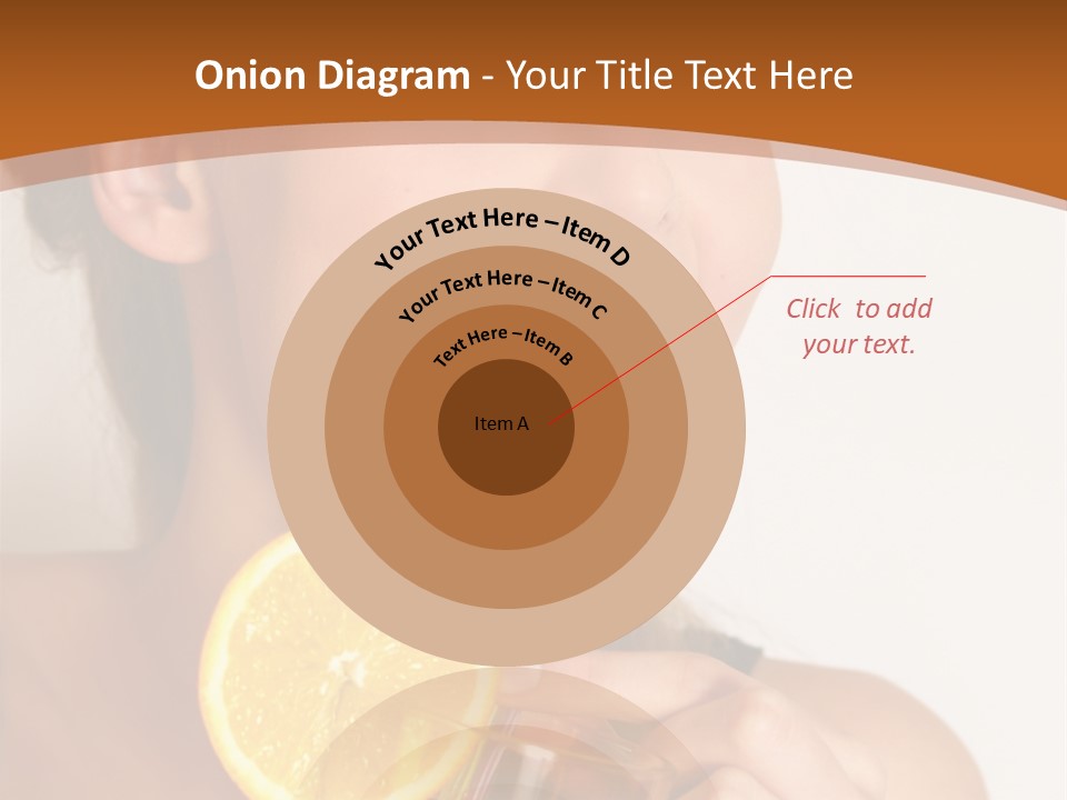 Health Care Face Pleasure PowerPoint Template