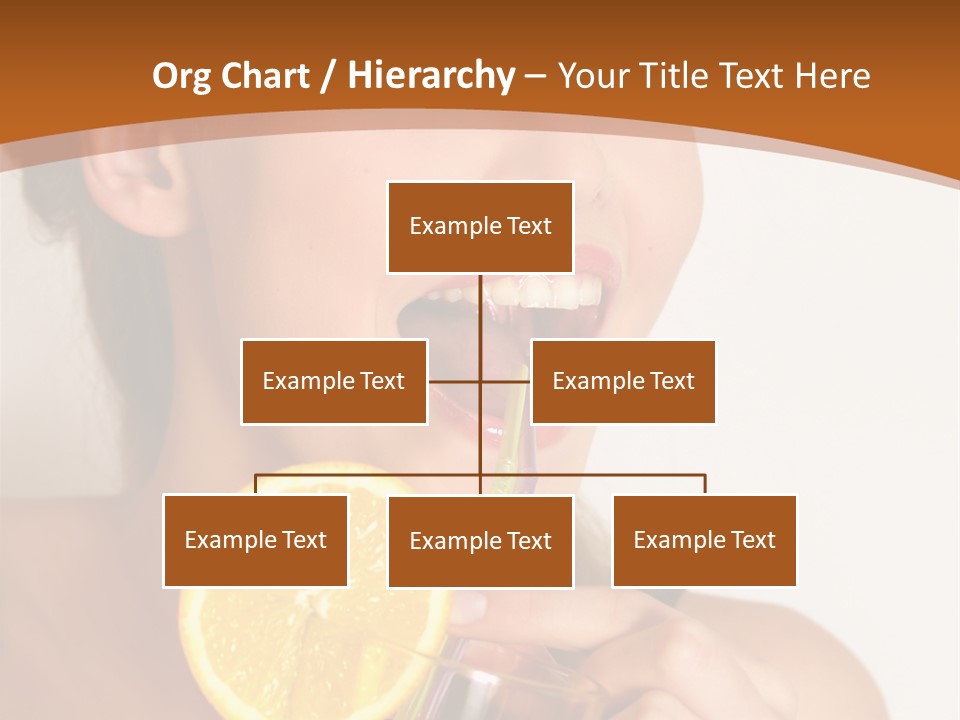Health Care Face Pleasure PowerPoint Template