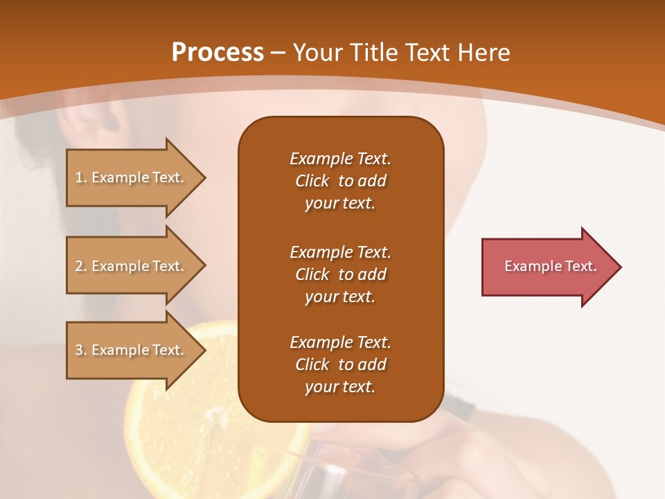 Health Care Face Pleasure PowerPoint Template