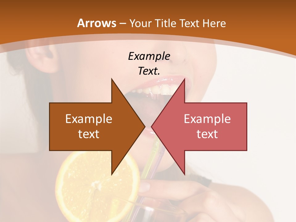 Health Care Face Pleasure PowerPoint Template