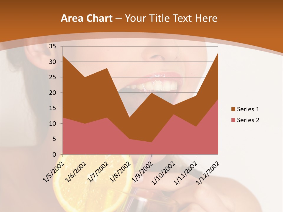 Health Care Face Pleasure PowerPoint Template