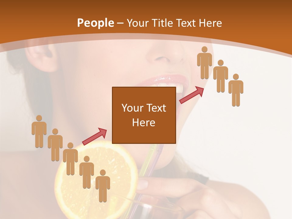 Health Care Face Pleasure PowerPoint Template