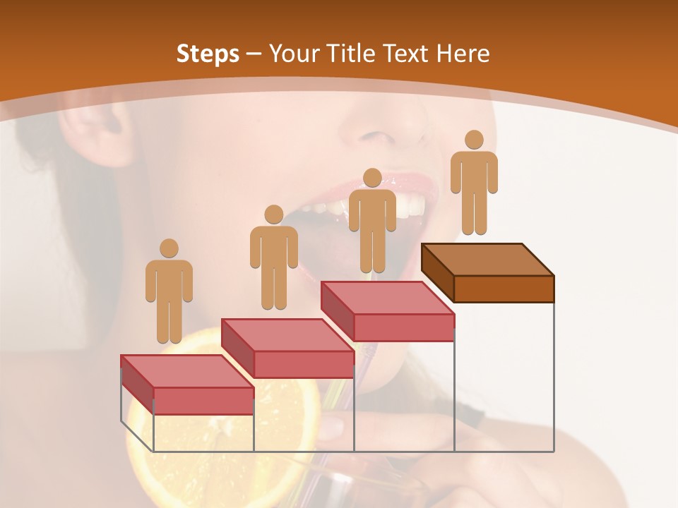 Health Care Face Pleasure PowerPoint Template