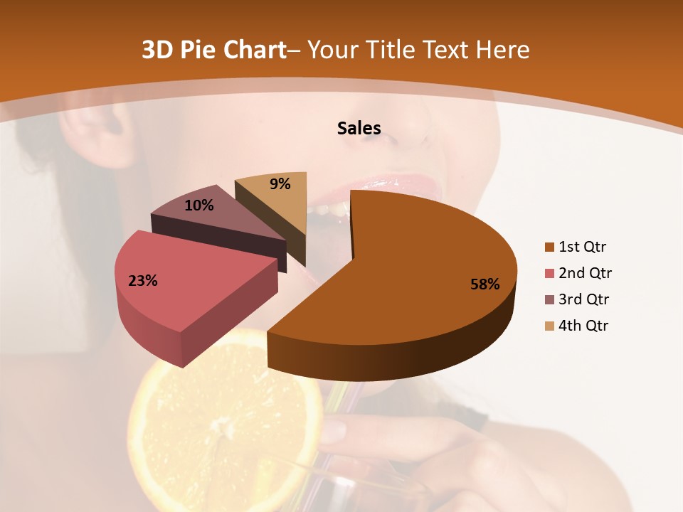Health Care Face Pleasure PowerPoint Template