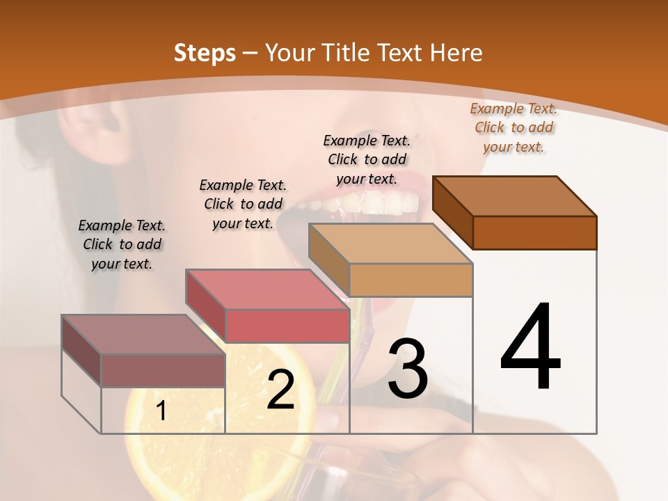 Health Care Face Pleasure PowerPoint Template