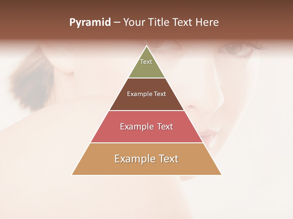 Brown Pretty Eyes PowerPoint Template