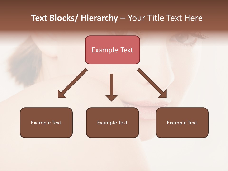 Brown Pretty Eyes PowerPoint Template