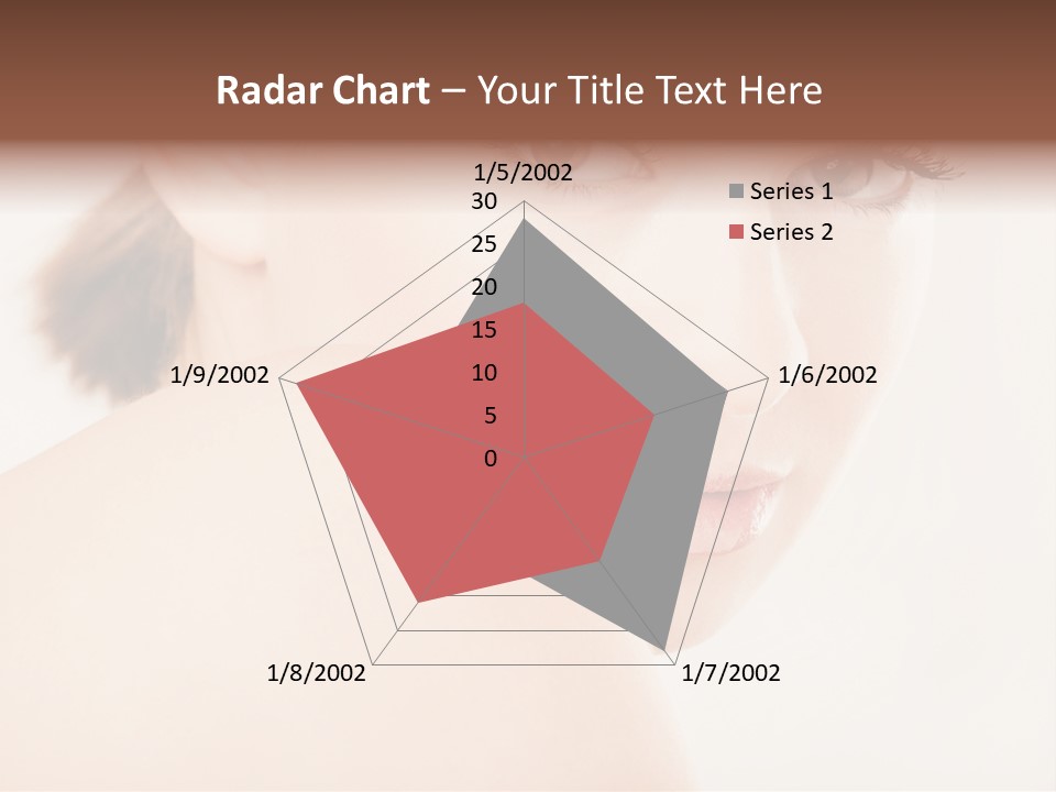 Brown Pretty Eyes PowerPoint Template