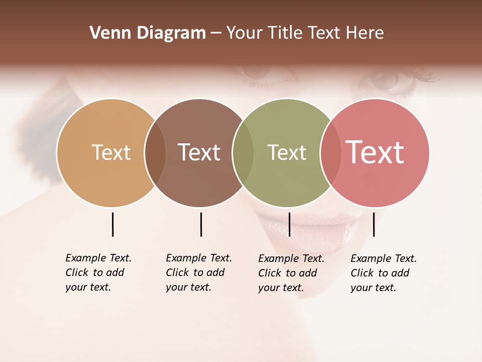 Brown Pretty Eyes PowerPoint Template