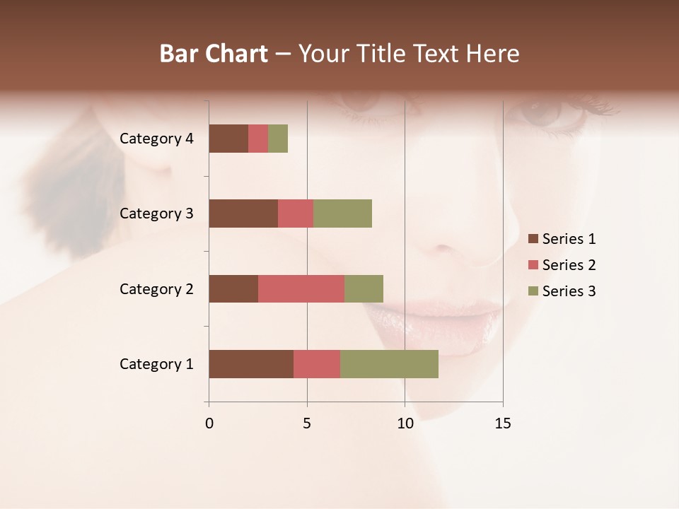 Brown Pretty Eyes PowerPoint Template