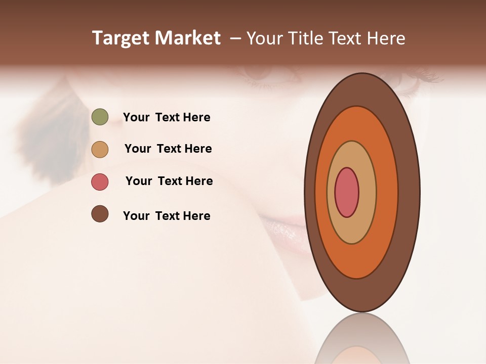 Brown Pretty Eyes PowerPoint Template